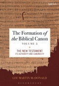 Cover: The Formation of the Biblical Canon: Volume 2 - T.& T.Clark Ltd