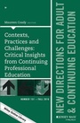 Cover: Contexts, Practices and Challenges - Jossey-Bass