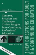 Cover: Contexts, Practices and Challenges - Jossey-Bass