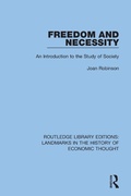 Cover: Freedom and Necessity - Routledge