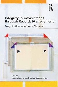 Abbildung von: Integrity in Government through Records Management - Routledge