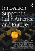Cover: Innovation Support in Latin America and Europe - Routledge