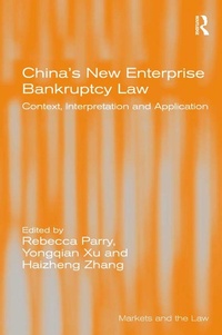 Abbildung von: China's New Enterprise Bankruptcy Law - Routledge