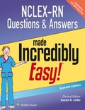 Cover: NCLEX-RN Questions & Answers Made Incredibly Easy - Lippincott Williams and Wilkins