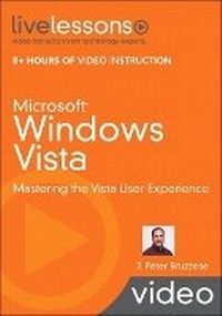 Enlarge image Cover: Microsoft Windows Vista LiveLessons (Video Training) - Que Corporation,U.S.