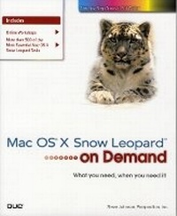 Enlarge image Cover: Mac OS X Snow Leopard On Demand - Que Corporation,U.S.