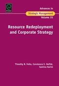 Cover: Resource Redeployment and Corporate Strategy - Emerald Group Publishing Limited