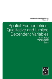 Enlarge image Cover: Spatial Econometrics - Emerald Publishing Limited