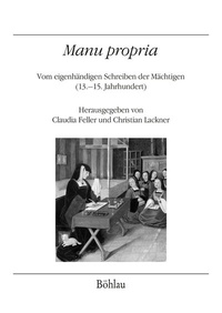 Enlarge image Cover: »Manu propria« - Böhlau