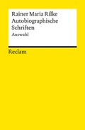 Cover: Autobiographische Schriften - Reclam