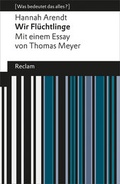 Cover: Wir Fl&uuml;chtlinge - Reclam
