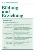 Cover: Agenda 2030 - P&auml;dagogische und Entwicklungspolitische Positionen und Diskussionen - B&ouml;hlau