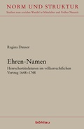 Cover: Ehren-Namen - B&ouml;hlau