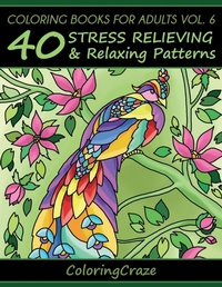 Enlarge image Cover: Coloring Books For Adults Volume 6 - Coloringcraze.com