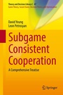 Cover: Subgame Consistent Cooperation - Springer