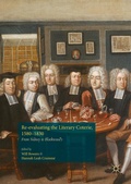 Cover: Re-evaluating the Literary Coterie, 1580-1830 - Palgrave Macmillan