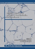 Cover: Diffusion Phenomena: Aspects of Characterization and Experiments - Trans Tech Publications Ltd