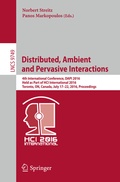 Cover: Distributed, Ambient and Pervasive Interactions - Springer