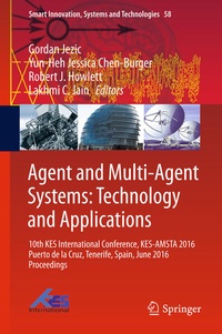 Enlarge image Cover: Agent and Multi-Agent Systems: Technology and Applications - Springer