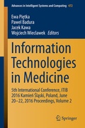 Cover: Information Technologies in Medicine - Springer
