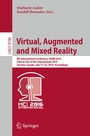 Cover: Virtual, Augmented and Mixed Reality - Springer