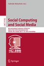 Cover: Social Computing and Social Media - Springer