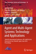 Cover: Agent and Multi-Agent Systems: Technology and Applications - Springer
