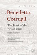 Cover: Benedetto Cotrugli - The Book of the Art of Trade - Palgrave Macmillan