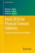 Bild: Excel 2016 for Physical Sciences Statistics - Springer