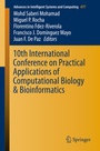 Cover: 10th International Conference on Practical Applications of Computational Biology & Bioinformatics - Springer