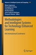 Cover: Methodologies and Intelligent Systems for Technology Enhanced Learning - Springer