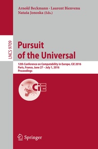 Abbildung von: Pursuit of the Universal - Springer