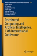 Cover: Distributed Computing and Artificial Intelligence, 13th International Conference - Springer