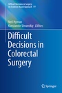 Cover: Difficult Decisions in Colorectal Surgery - Springer