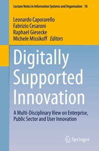 Enlarge image Cover: Digitally Supported Innovation - Springer