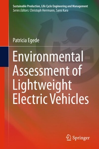 Abbildung von: Environmental Assessment of Lightweight Electric Vehicles - Springer