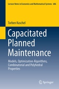 Cover: Capacitated Planned Maintenance - Springer