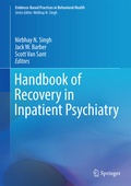 Cover: Handbook of Recovery in Inpatient Psychiatry - Springer