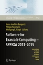 Cover: Software for Exascale Computing - SPPEXA 2013-2015 - Springer