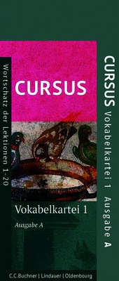 Abbildung von: Cursus A - neu / Cursus A Vokabelkartei 1 - Buchner, C.C.