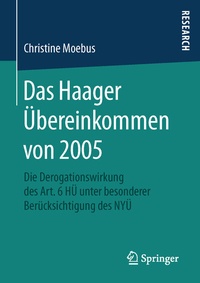 Abbildung von: Das Haager Übereinkommen von 2005 - Springer