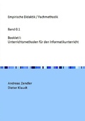 Cover: Empirische Didaktik / Fachmethodik / Booklet I - epubli