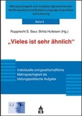 Cover: "Vieles ist sehr &auml;hnlich" - Schneider Hohengehren