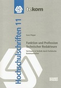 Cover: Funktion und Profession Technischer Redakteure - tcworld
