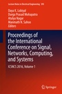 Cover: Proceedings of the International Conference on Signal, Networks, Computing, and Systems - Springer