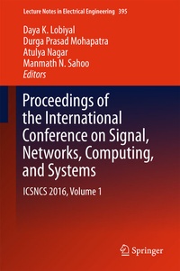 Abbildung von: Proceedings of the International Conference on Signal, Networks, Computing, and Systems - Springer
