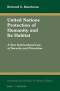 Cover: United Nations Protection of Humanity and Its Habitat - Martinus Nijhoff