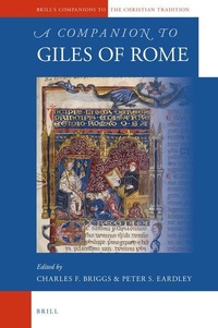 Enlarge image Cover: A Companion to Giles of Rome - Brill