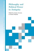 Cover: Philosophy and Political Power in Antiquity - Brill