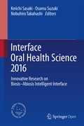 Cover: Interface Oral Health Science 2016 - Springer